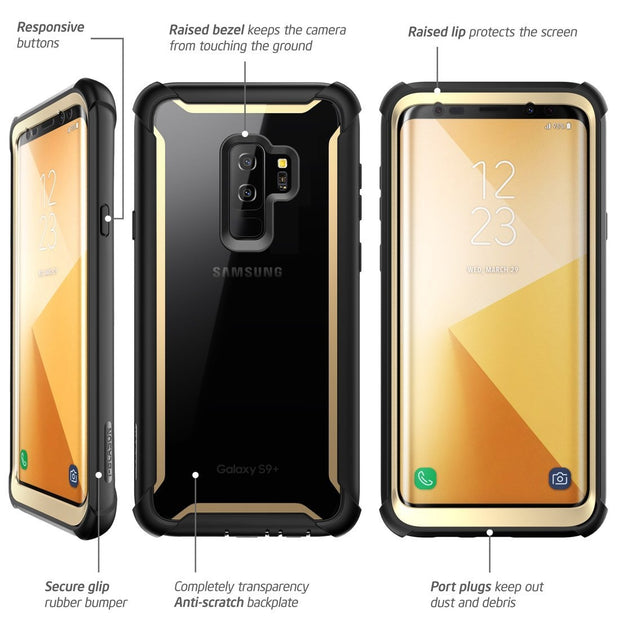 Samsung Galaxy S9 Plus Ares Case - Gold