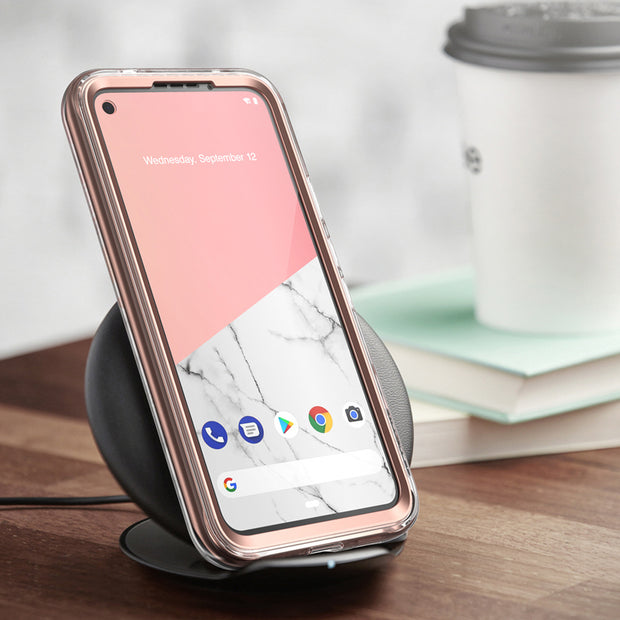 Google Pixel 4a Cosmo Case - Marble Pink
