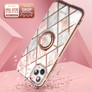 iPhone 11 Pro Max Cosmo Snap Case-Marble Pink