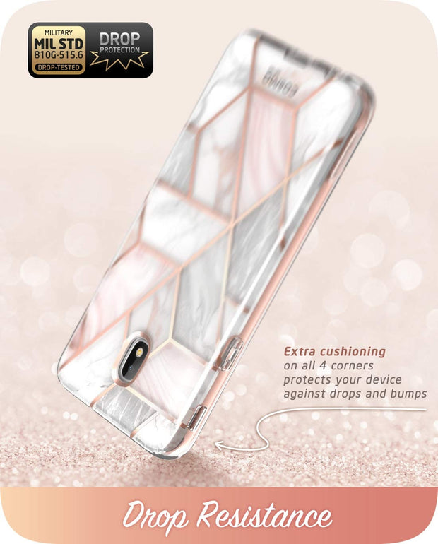 Galaxy J7 (2018) Cosmo Case - Marble Pink