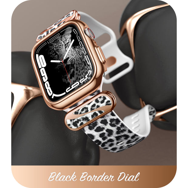 Apple Watch 40/41mm Cosmo Luxe Case - White Leopard