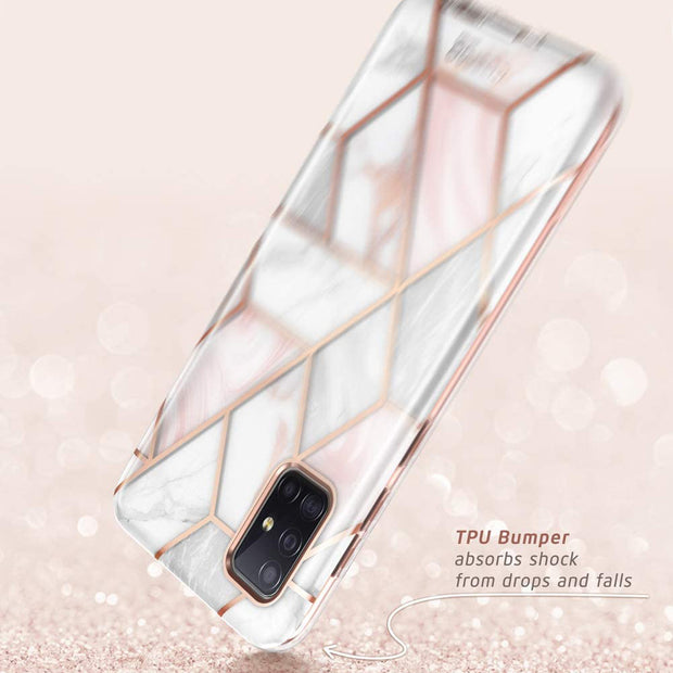 Galaxy A71 5G Cosmo Case(open box) - Marble Pink