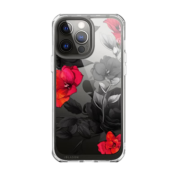 iPhone 13 Pro Max Halo Case - Rose Black