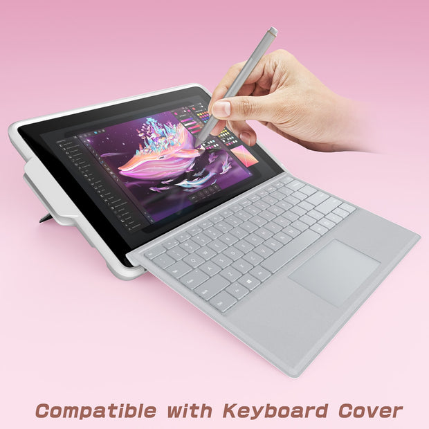 Microsoft Surface Go Cosmo Case-Marble Pink