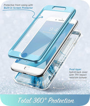 iPhone 8 Plus | 7 Plus Cosmo Case-Marble Blue