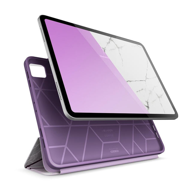 iPad Pro 12.9 inch (2021) Cosmo Case - Marble Purple