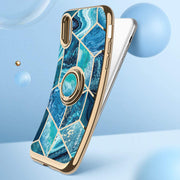 iPhone XS | X Cosmo Snap Case-Ocean Blue