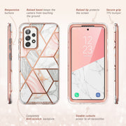 Galaxy A53 Cosmo Case - Marble Pink