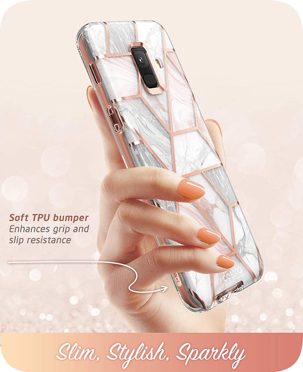 Galaxy A6-Marble Pink