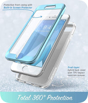 iPhone 8 | 7 Cosmo Case(open box)-Marble Blue