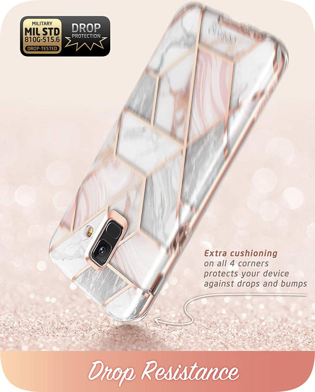Galaxy A6-Marble Pink