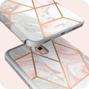 Galaxy Tab A 10.5 inch (2018) Cosmo Case - Marble Pink