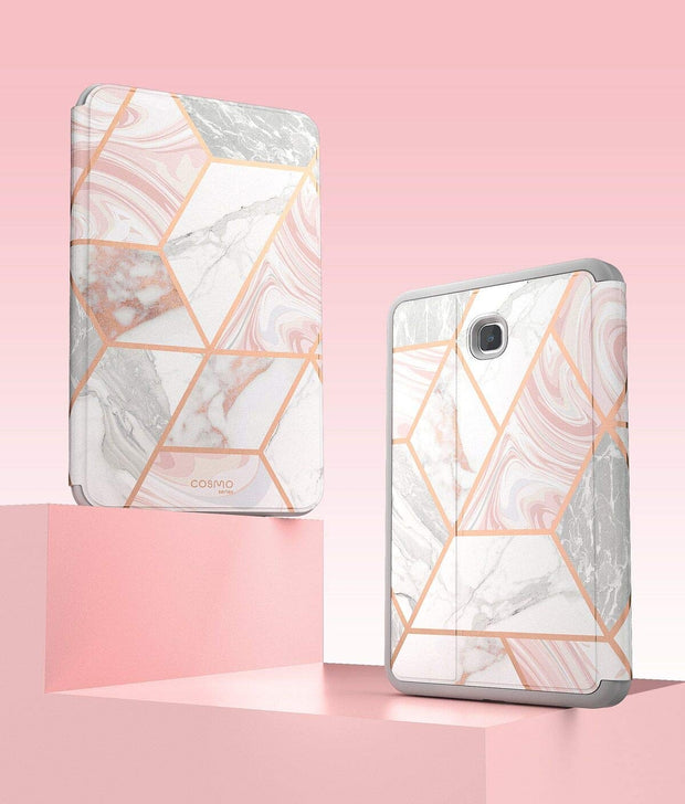 Galaxy Tab A 8.0 inch (2018) Cosmo Case - Marble Pink