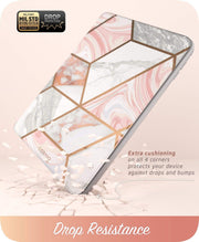 Galaxy Tab A 8.0 inch (2018) Cosmo Case - Marble Pink