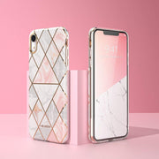 iPhone XR Cosmo Lite Case-Marble Pink