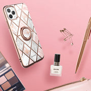 iPhone 11 Pro Max Cosmo Snap Case-Marble Pink