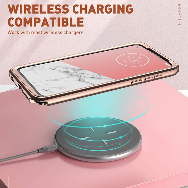 Moto G Stylus Cosmo Case(open box)-Marble Pink