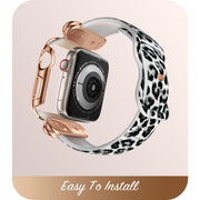 Apple Watch 40/41mm Cosmo Luxe Case - White Leopard