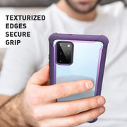 Galaxy S20 Plus Ares Clear Rugged Case - Purple