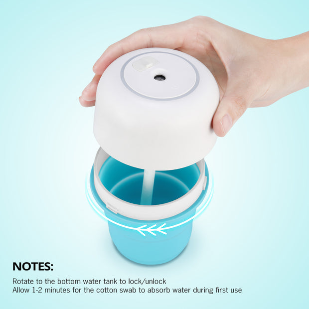 Mini Travel Humidifier -Blue