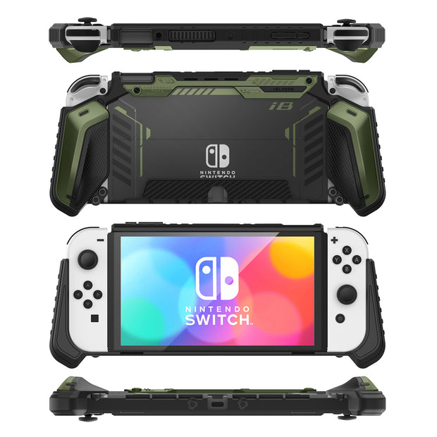 Nintendo Switch OLED Armorbox(open box)-Dark Green