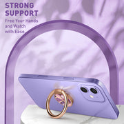 Phone Ring Holder Cosmo Snaps - Marble Purple