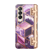 Galaxy Z Fold4 Cosmo Pro - Marble Purple