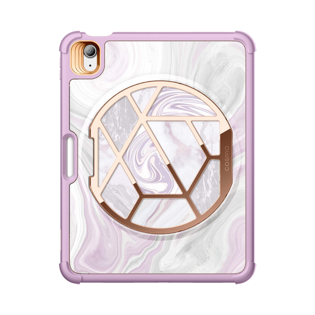 iPad 10.9 inch (2022) Cosmo Case(open box)-Marble Purple