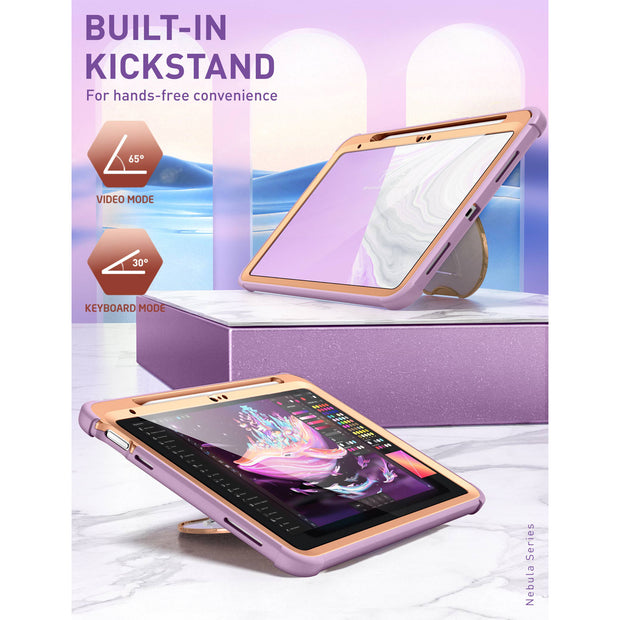 iPad 10.9 inch (2022) Cosmo Case(open box)-Marble Purple