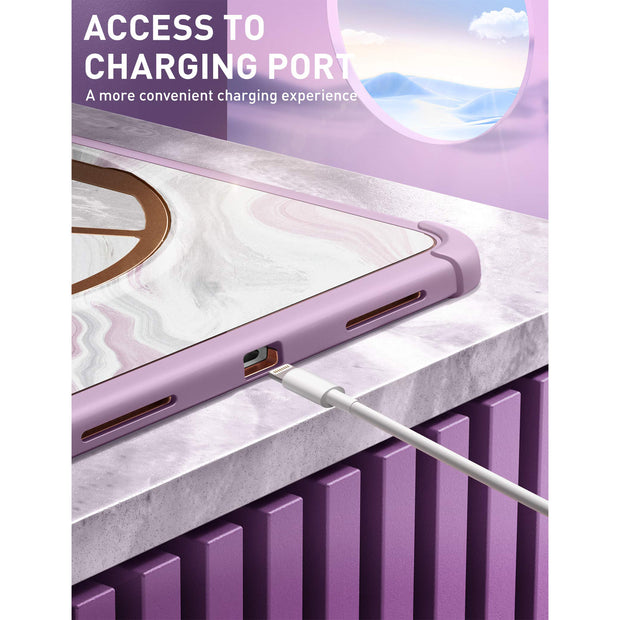 iPad 10.9 inch (2022) Cosmo Case(open box)-Marble Purple
