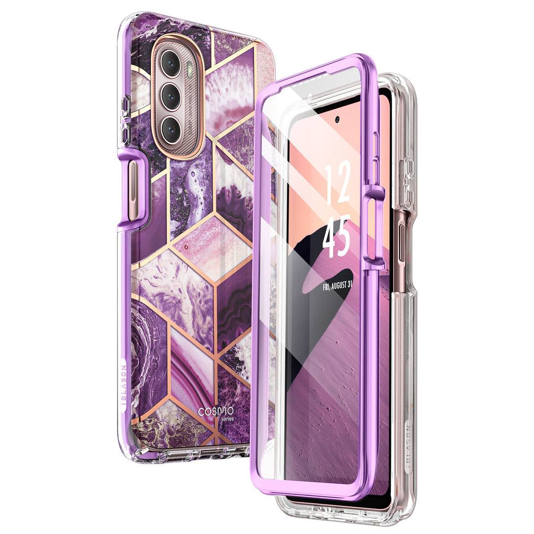 Moto G Stylus 5G (2022) Cosmo Case-Marble Purple