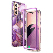 Galaxy S22 Cosmo Case - Marble Purple