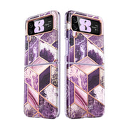 Galaxy Z Flip3 Cosmo(open box) - Marble Purple