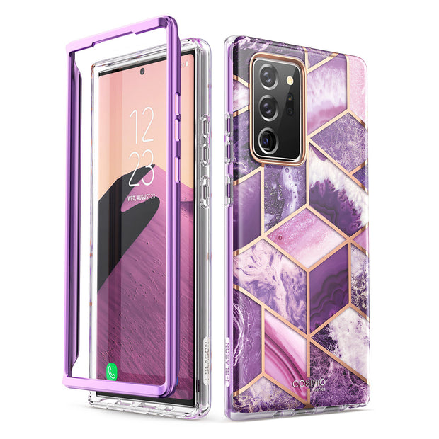 Galaxy Note20 Ultra Cosmo Case - Marble Purple