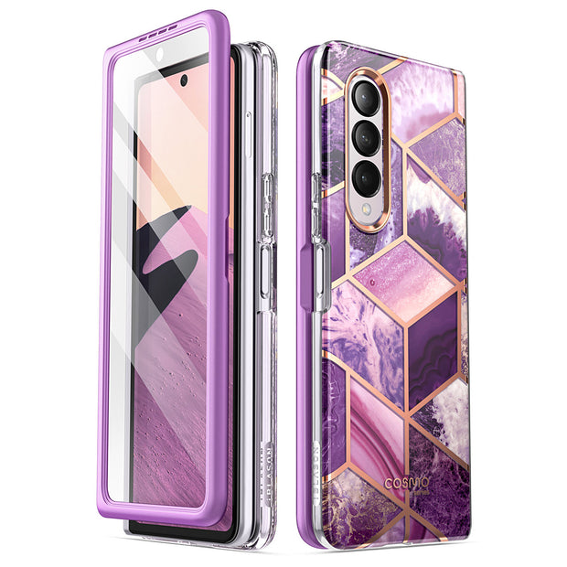 Galaxy Z Fold3 Cosmo -Marble Purple