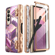 Galaxy Z Fold4 Cosmo Pro - Marble Purple