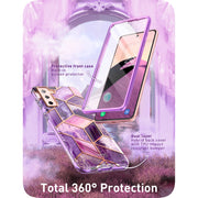 Galaxy S22 Cosmo Case - Marble Purple