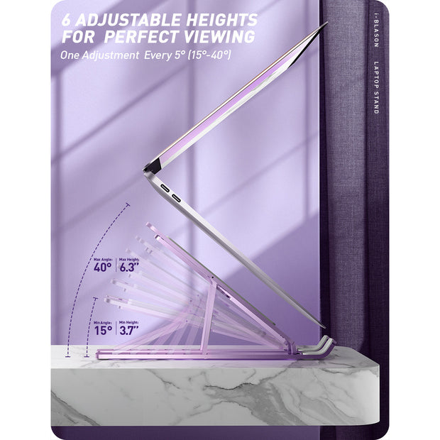 Cosmo Laptop Stand -Marble Purple