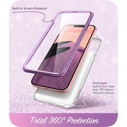 iPhone 13 mini Cosmo Case - Marble Purple