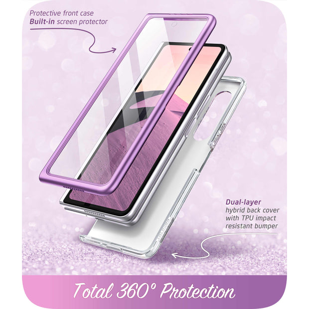 Galaxy Z Fold3 Cosmo -Marble Purple