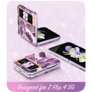 Galaxy Z Flip4 Cosmo - Marble Purple
