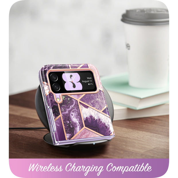 Galaxy Z Flip3 Cosmo(open box) - Marble Purple