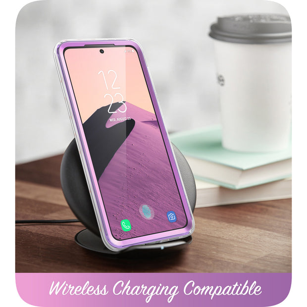 Galaxy S21 FE Cosmo Case- Marble Purple