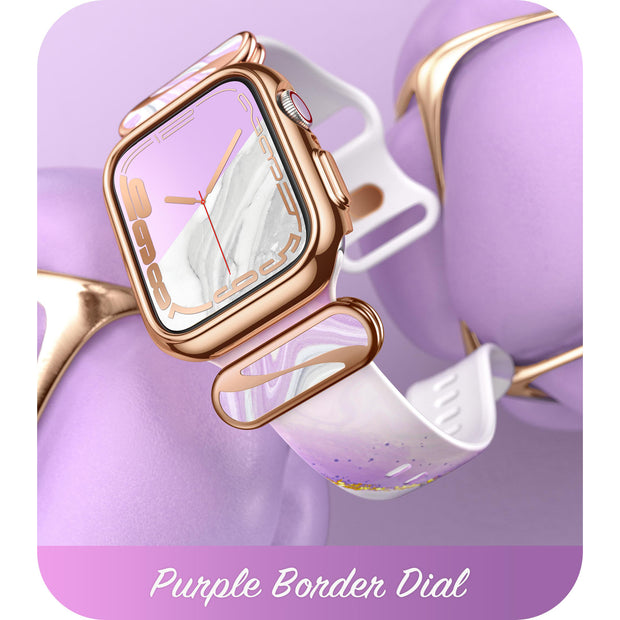 Apple Watch 40/41mm Cosmo Luxe Case -Marble Purple