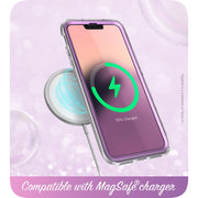 iPhone 13 Pro Cosmo Case - Marble Purple