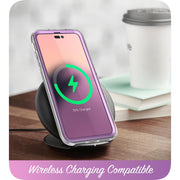 iPhone 14 Pro Cosmo Case - Marble Purple