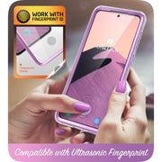 Galaxy S21 FE Cosmo Case- Marble Purple