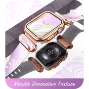 Apple Watch 40/41mm Cosmo Luxe Case -Marble Purple