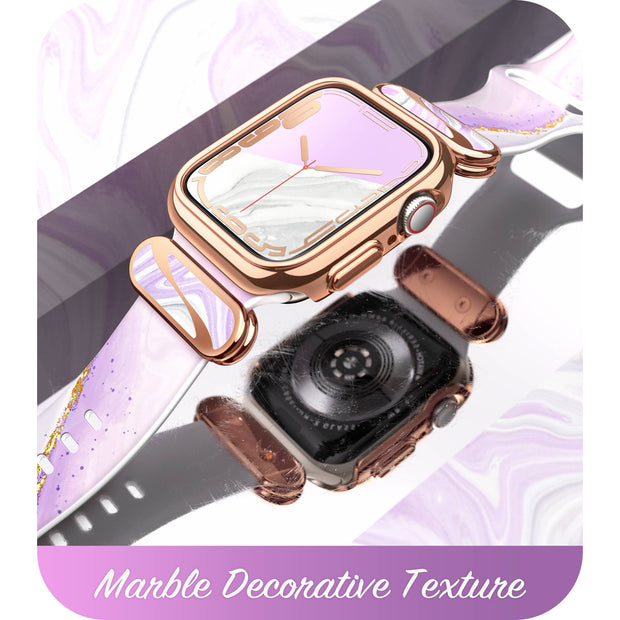 Apple Watch 40/41mm Cosmo Luxe Case -Marble Purple