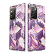 Galaxy Note20 Cosmo Case - Marble Purple